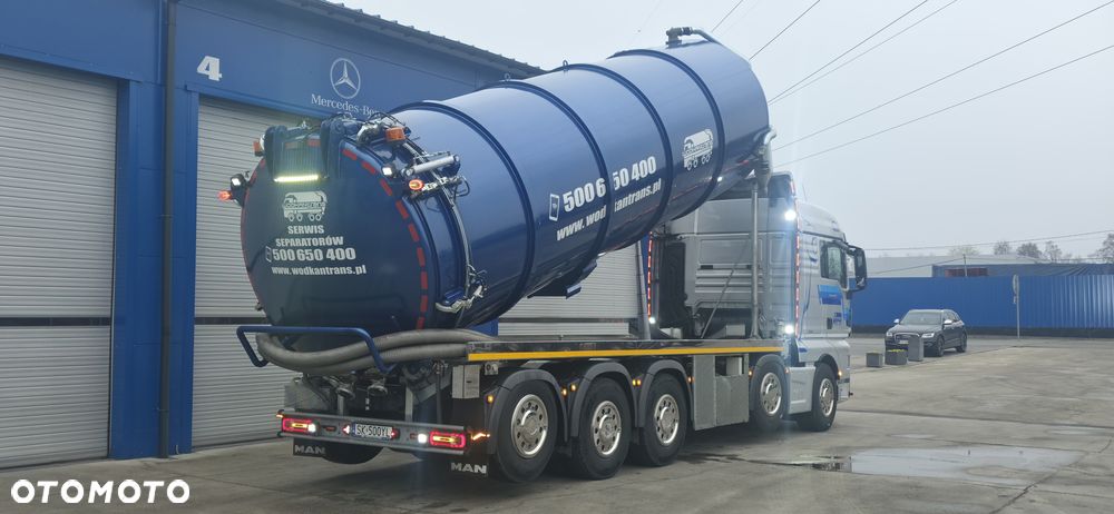 MAN TGX 43.580 10x4 asenizacyjny cysterna 32m3 DEMAG beczka zabudowa 2024 - 8