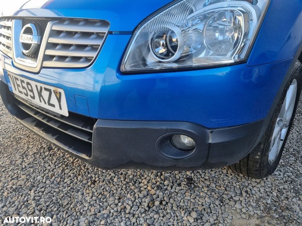 Bara fata Nissan Qashqai 2007 - 2010 BLUE BV5G (1468) Diesel model fara spalatoare far - 2