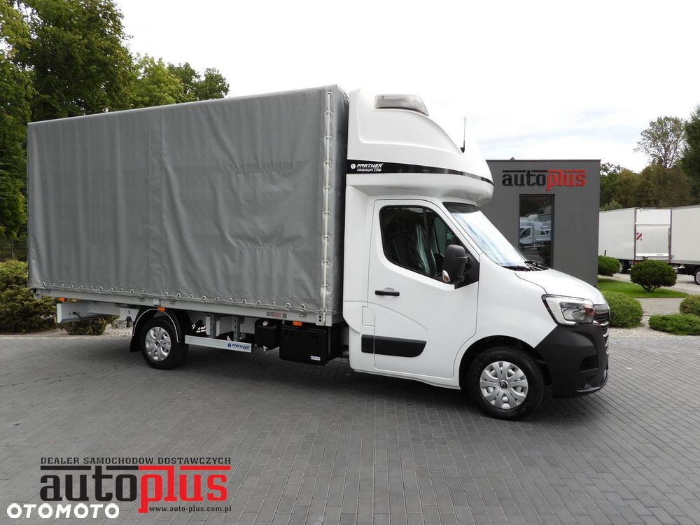Renault MASTER PLANDEKA 10 PALET WEBASTO TEMPOMAT LEDY PNEUMATYKA KLIMATYZACJA  165KM - 2