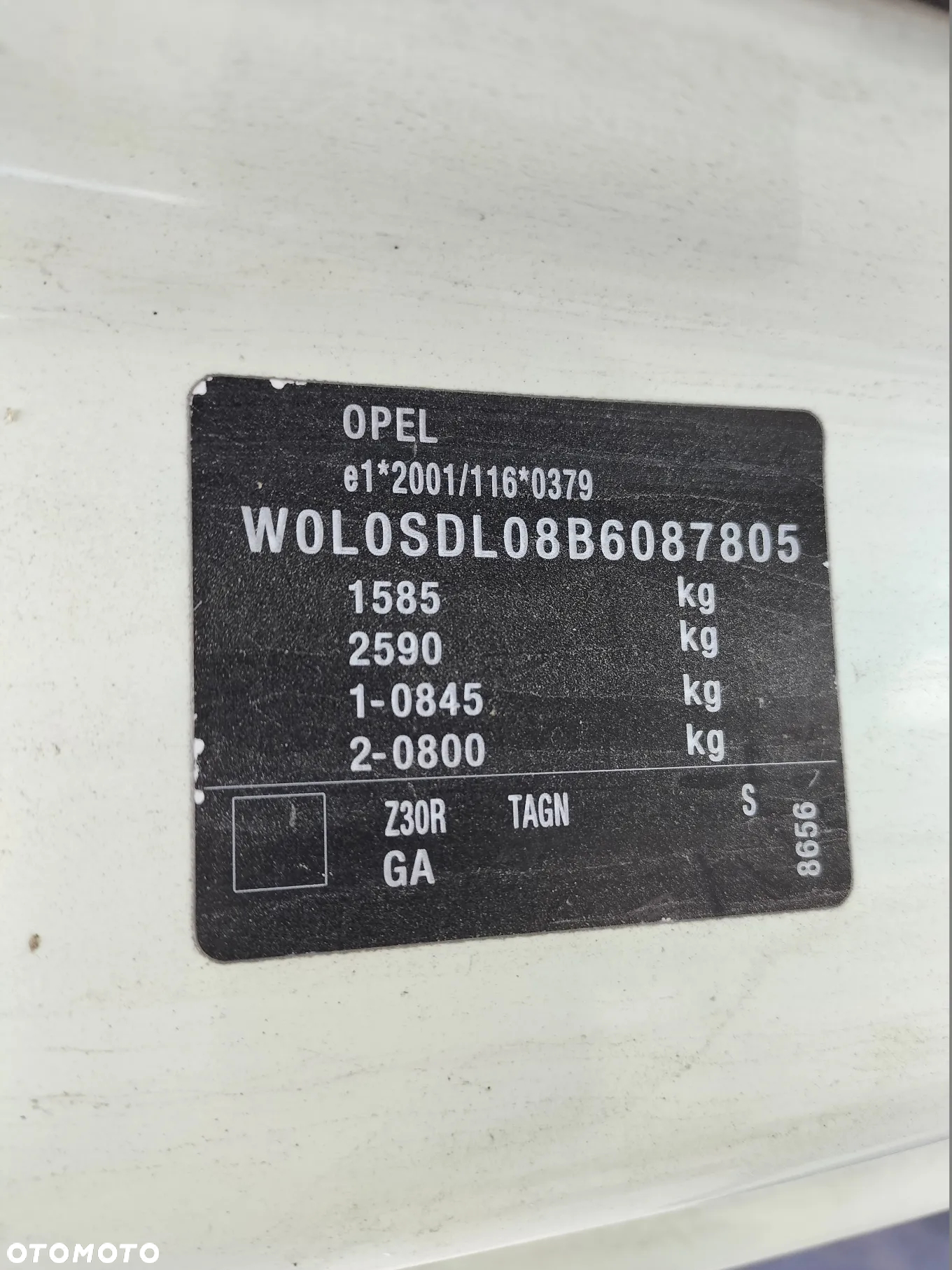 DRZWI LEWE PRAWE PRZÓD OPEL CORSA D 3D LIFT 2011r KOD LAK. Z30R - 12