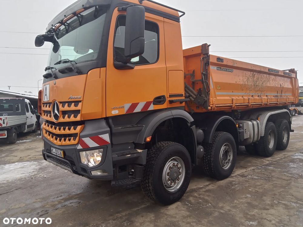 Mercedes-Benz Arocs 4145 8x6 Bordmatik na Sprężynie Wzmocny 4 pióra z Niemiec - 1