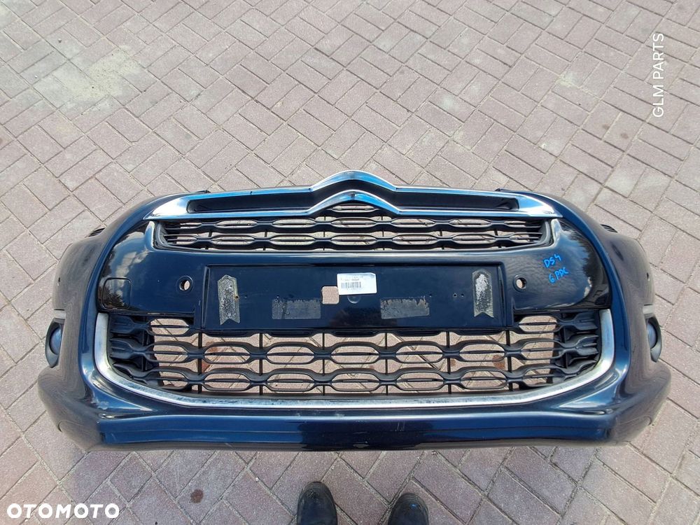 citroen ds4 kompletny zderzak przedni led drl pod 6 czujników pdc - 1