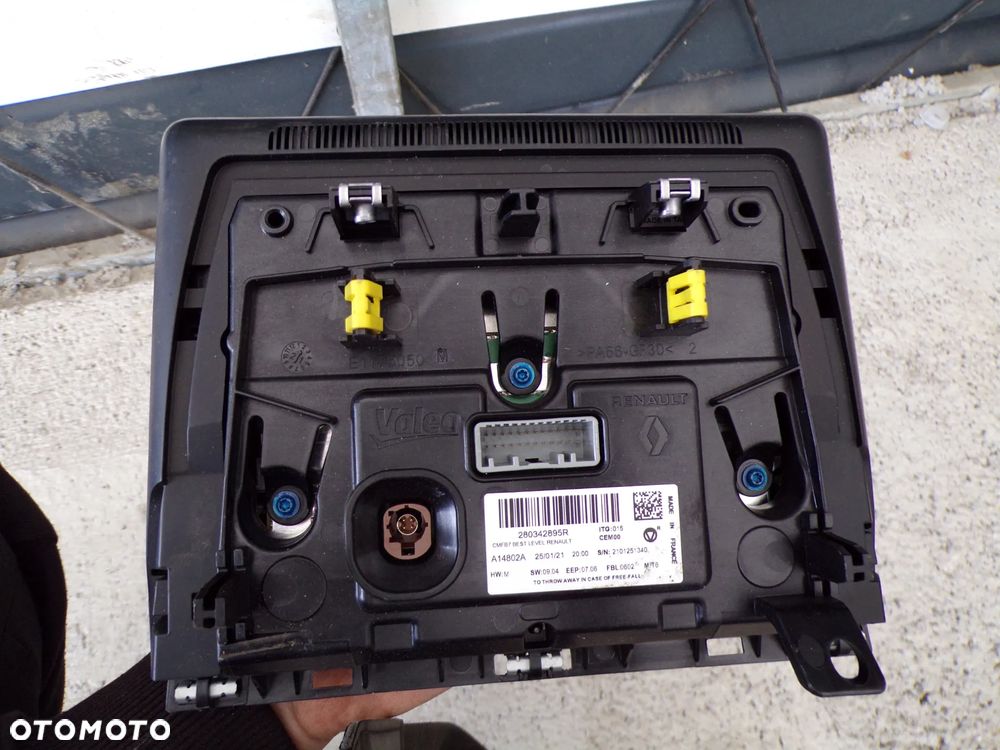 EKRAN WYŚWIETLACZ RENAULT CAPTUR II 280342895R - 3