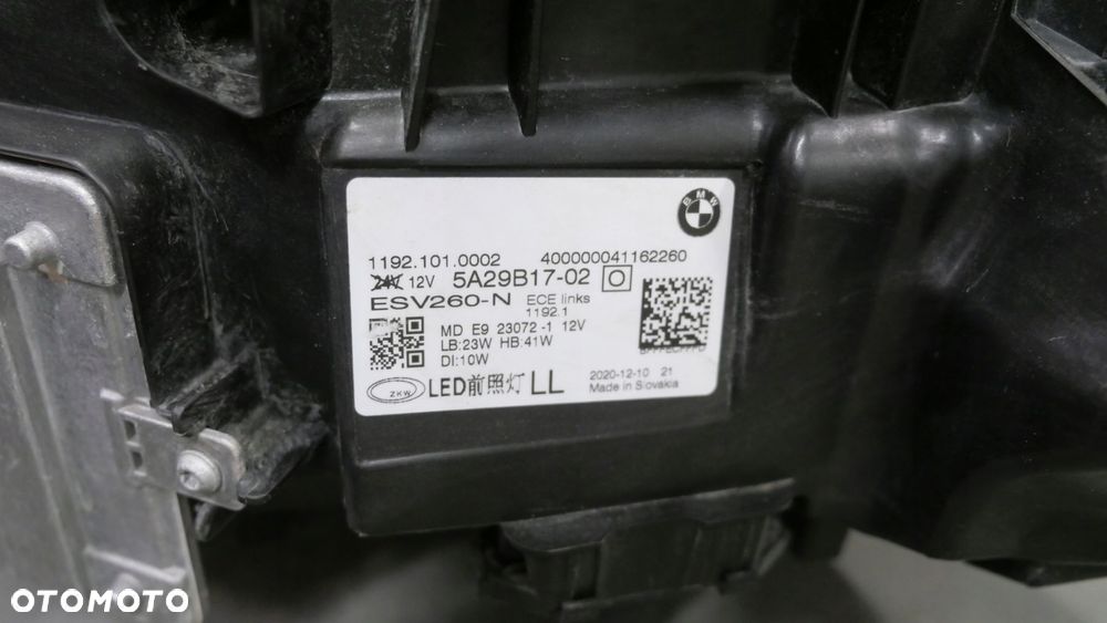bmw g22 g23 g26 lampa led komplet lewa prawa eu prelci reflektor - 7