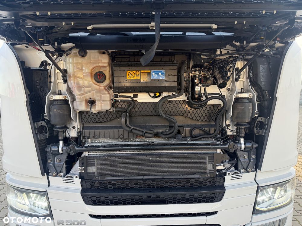 Scania R500 / 2 ZBIORNIKI / 2 ŁÓŻKA / ACC / KLIMA POSTOJOWA / FULL LED / SPROWADZONA / STAN BDB / / / - 23