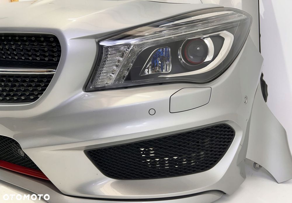 MERCEDES CLA W117 117 AMG PRZÓD ZDERZAK PAS LAMPY MASKA BŁOTNIKI - 4