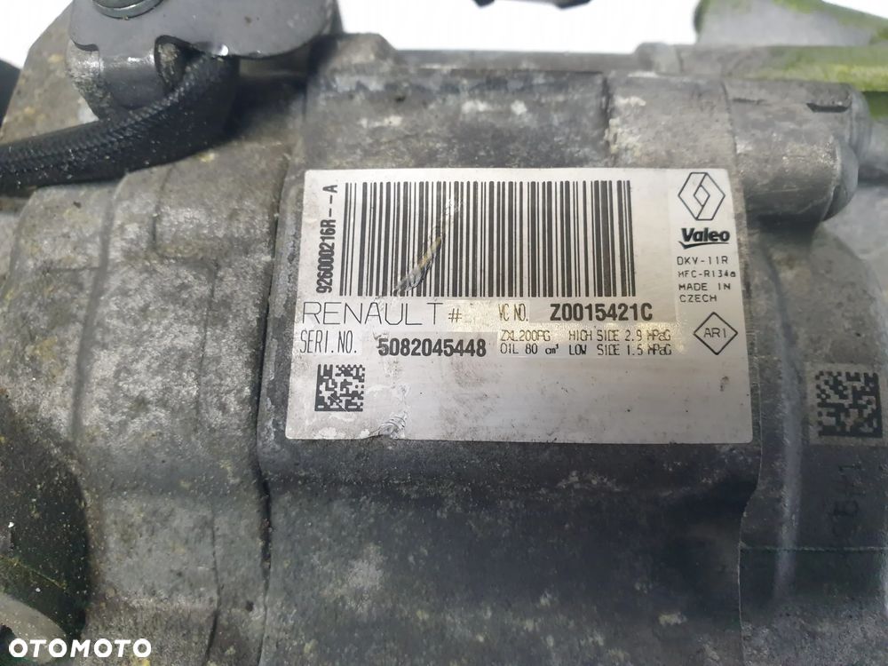 SPRĘŻARKA KOMPRESOR KLIMATYZACJI DACIA LOGAN II MCV Z0015421C - 5