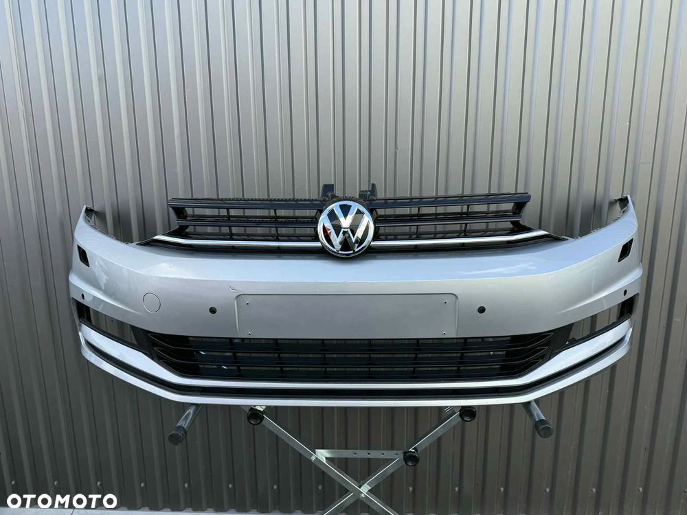 Vw Touran III 5TA Zderzak przód przedni kompletny LA7W 4xPDC xenon 2015- - 1