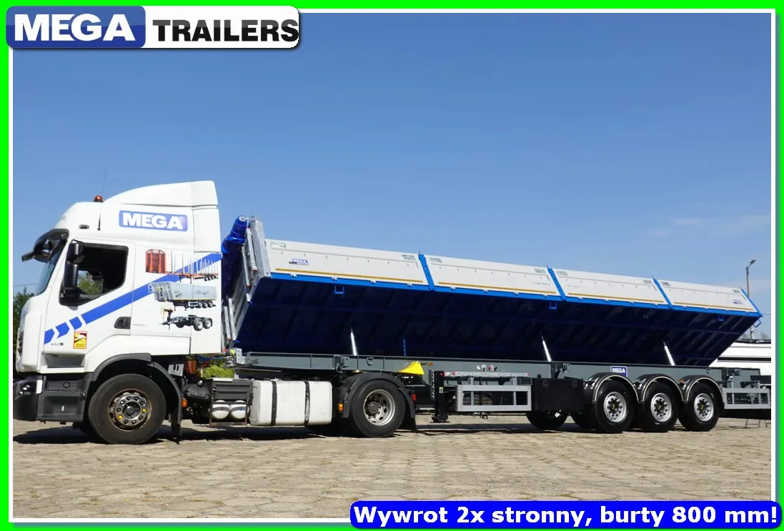 Inny Platforma z wywrotem, 2 strony, 12,60 m, burta 800 mm! - 2