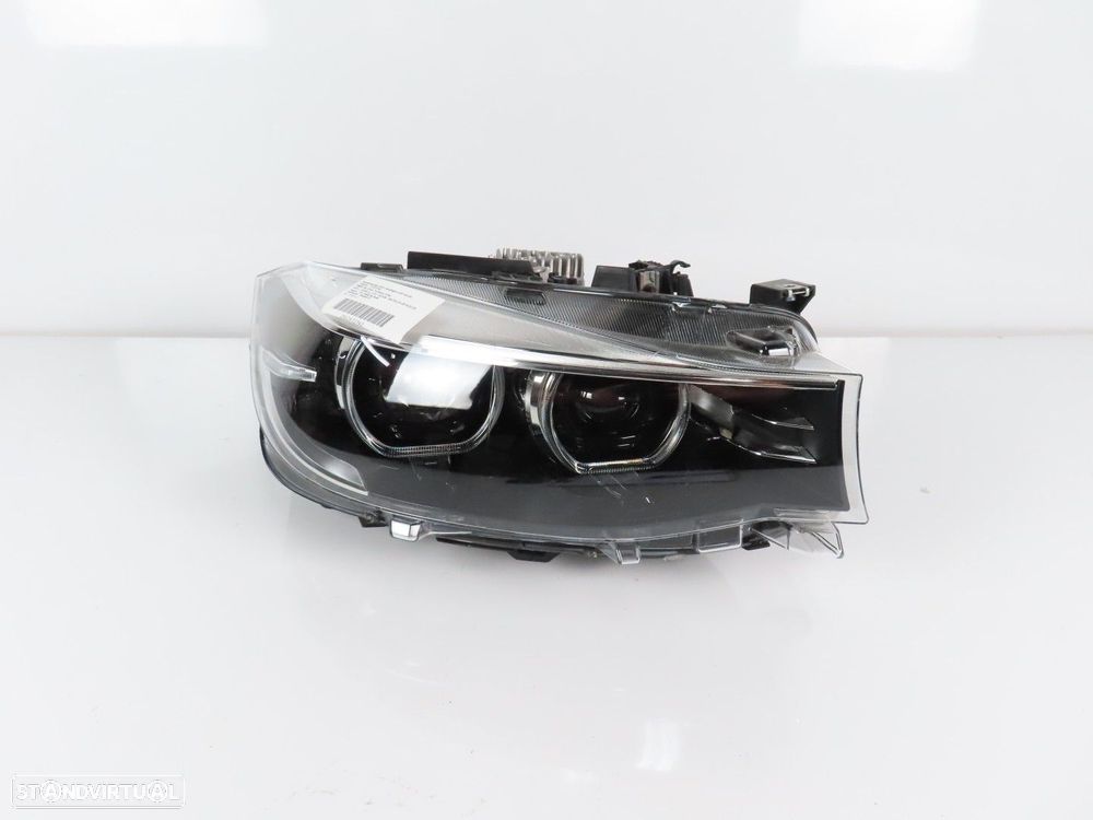 Farol Led Direito Seminovo/ Original BMW 3 Gran Turismo (F34) 63117470414 / 6311... - 1