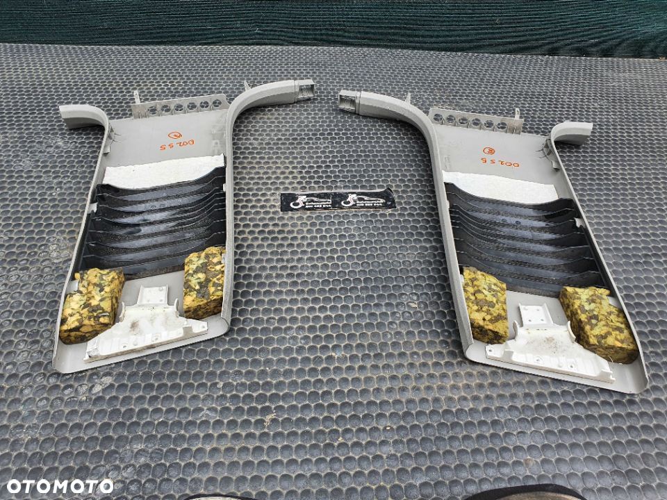 Oslona Slupka Progu Plastik Tapicerka Wnetrza PlatinHell AUDI A4 B6 B7 - 16
