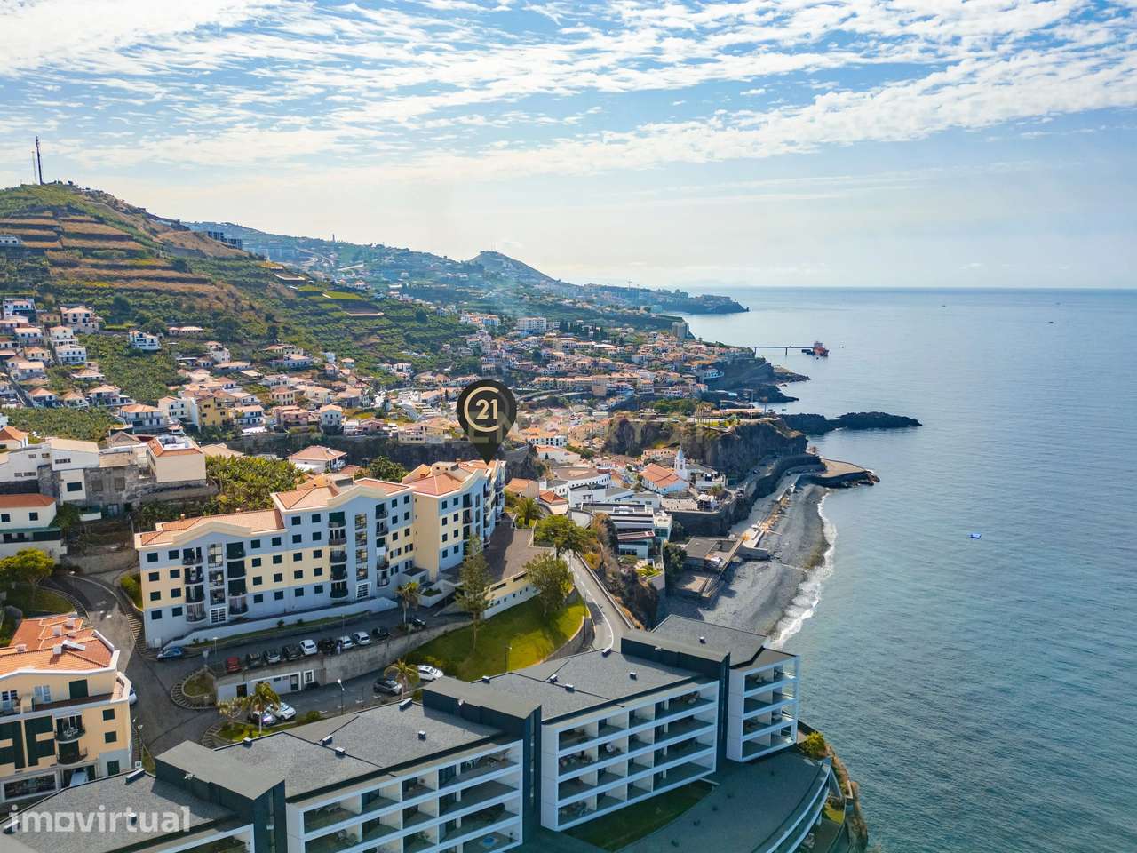 T3 Primeira Linha com Vista Mar Deslumbrante em Câmara de Lobos - Grande imagem: 4/29