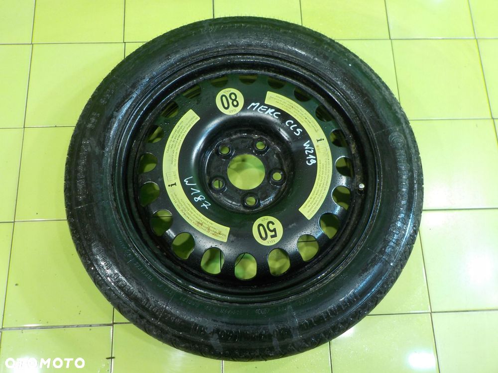 MERCEDES CLS W219 kolo dojazdowe 155/70/17 5x112 - 1