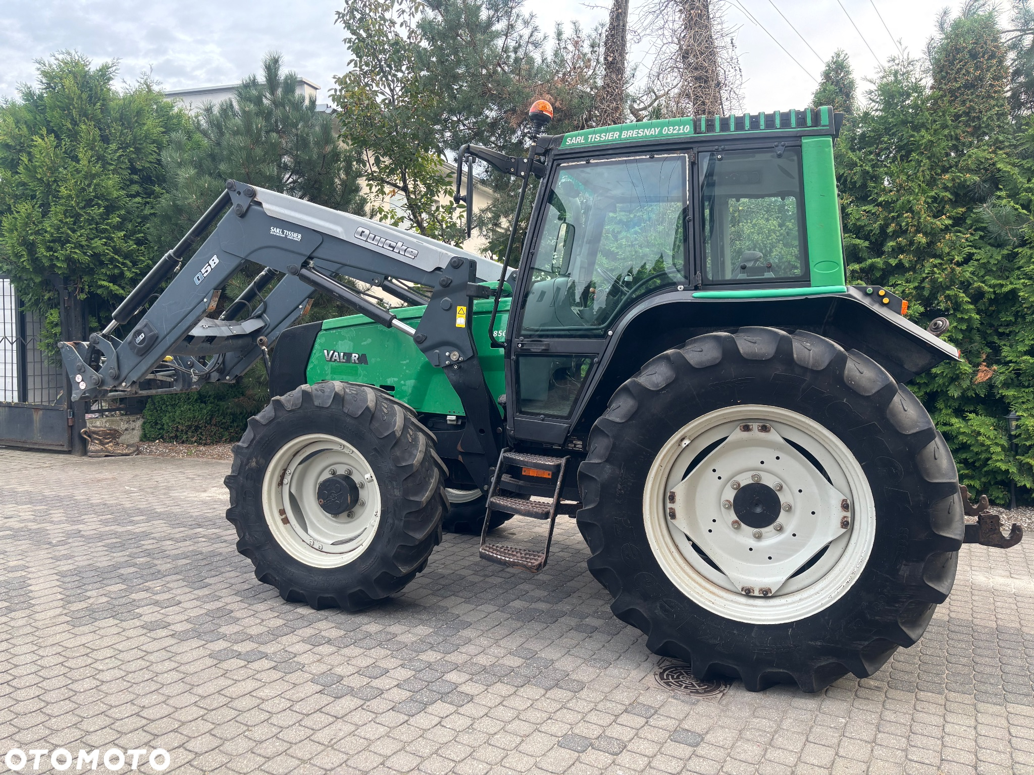 Quicke Q58 Ładowacz czołowy Tur VALTRA Jak nowy Kompletny - 5