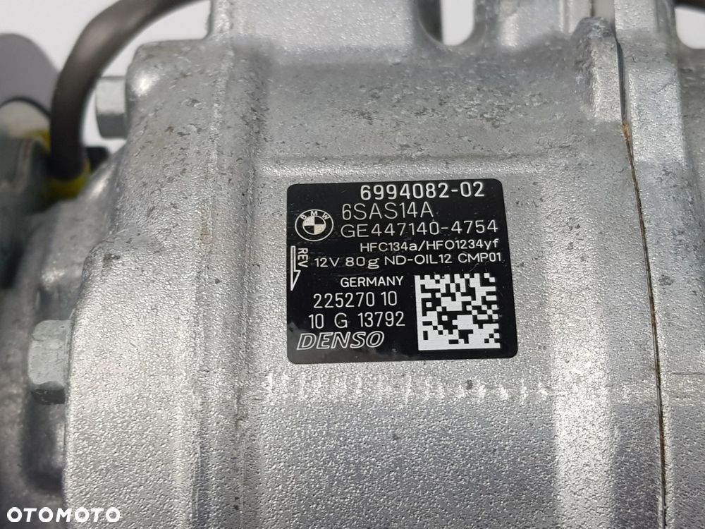 Kompresor Sprężarka klimatyzacji BMW X3 G01 G20 B47 2.0d 6994082 - 3