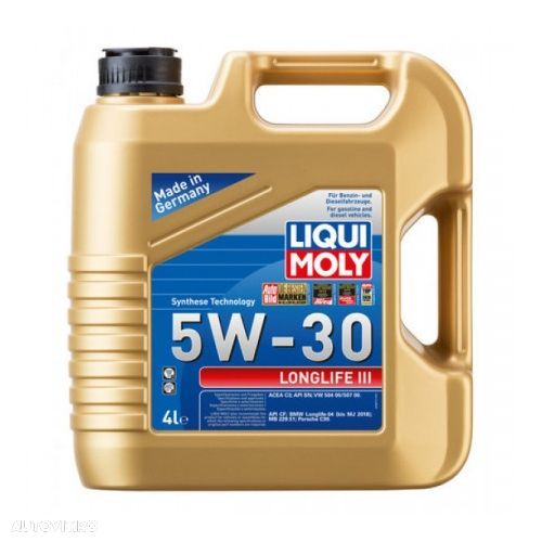 Ulei Motor Liqui Moly LongLife Iii 5W30 4 Litri - 1