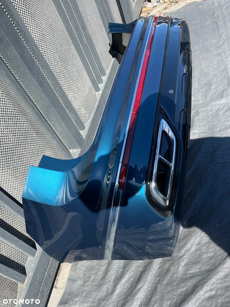 VW TIGUAN II zderzak tył r line LIFT LP5J w kolor ORYGIANŁ 6x pdc KOMPLETNY - 2