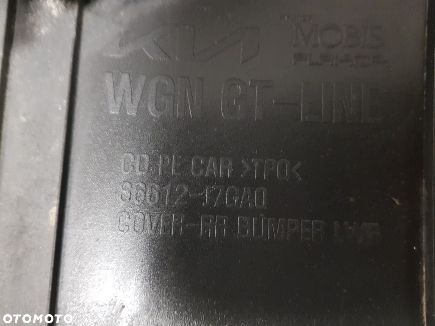 SPOILER ZDERZAKA TYLNEGO TYŁ KIA CEED III 3 GT GT-LINE  LIFT KOMBI  22-25 86612-J7GA0 - 7