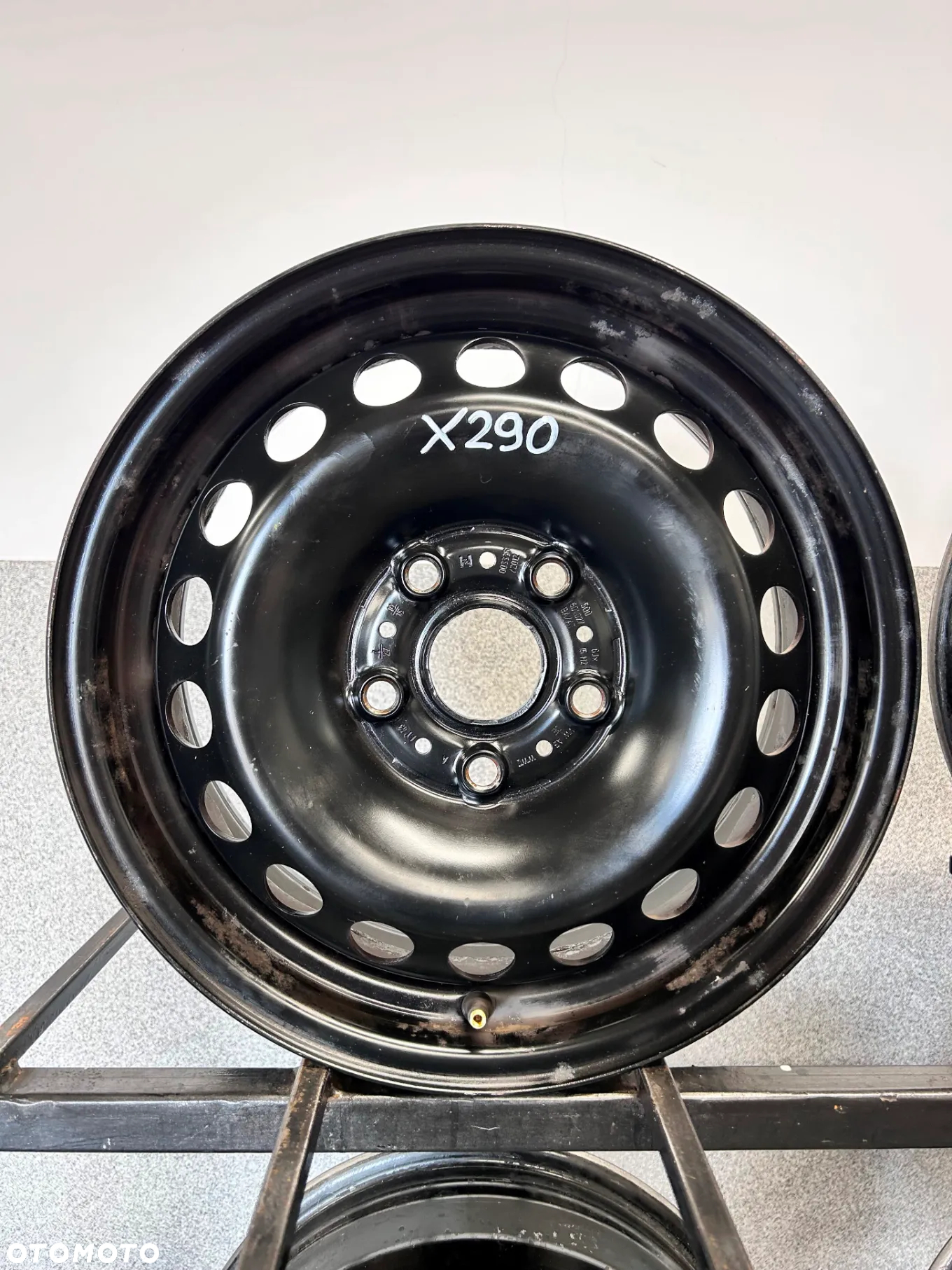 4 FELGI STAL. VW GOLF 7, SKODA OCTAVIA 3, SEAT LOEN 3 15'' 6J ET43 - 2