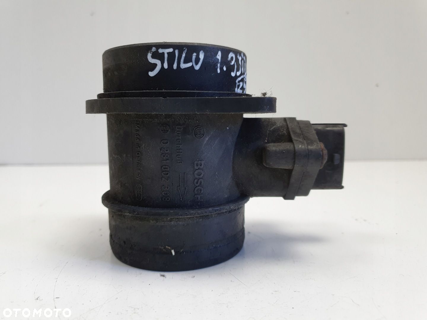 Fiat Stilo 1.9 JTD PRZEPŁYWOMIERZ POWIETRZA 0281002308 - 1