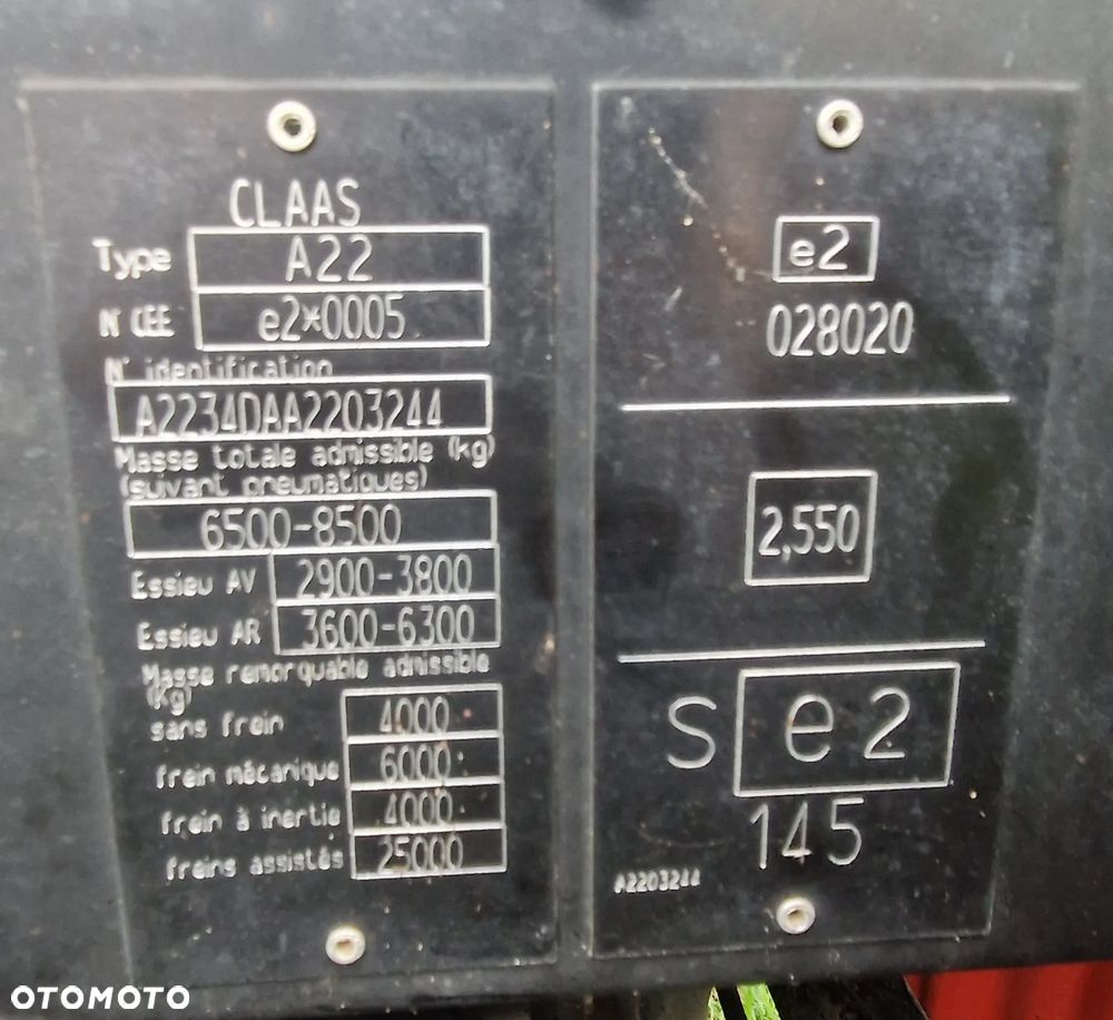 Claas Axos 340 CX - 1