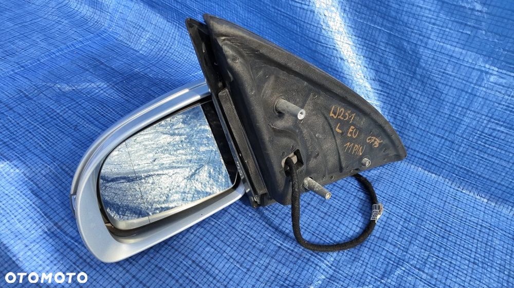 LUSTERKO LEWE 11 PIN KABLI SREBRNE C775 775 KIERUNKOWSKAZ MERCEDES R-KLASA W251 EUROPA - 4