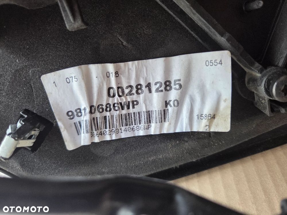 Lusterko prawe przednie 11 Pin asystent Peugeot Expert III EWPA - 11