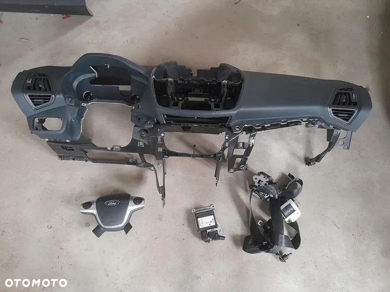 deska rozdzielcza konsola Airbag poduszki  sensor komplet oryginał Ford C-max MK2 II - 1