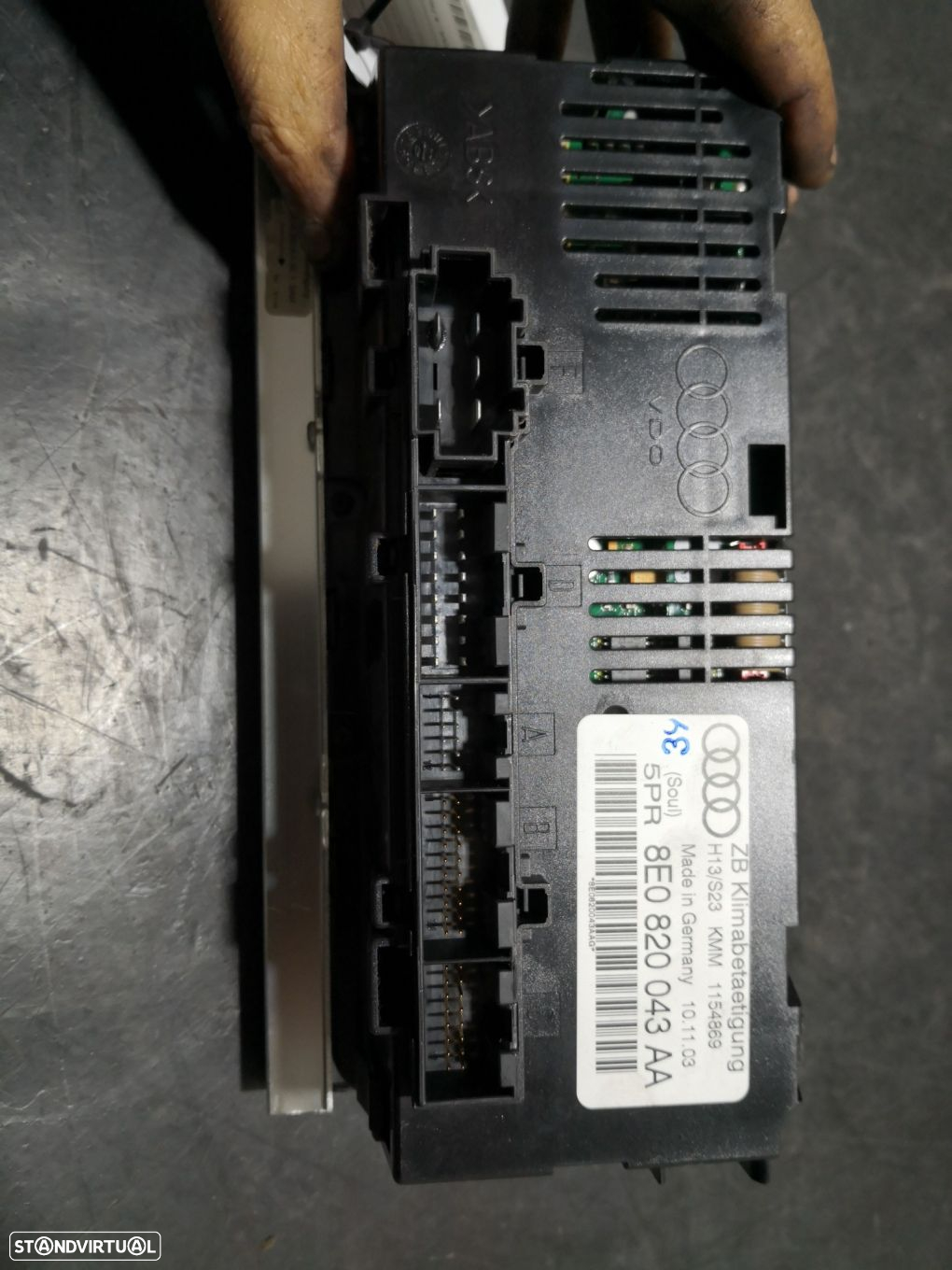 Climatronic Audi A4 (8E2, B6) - 3