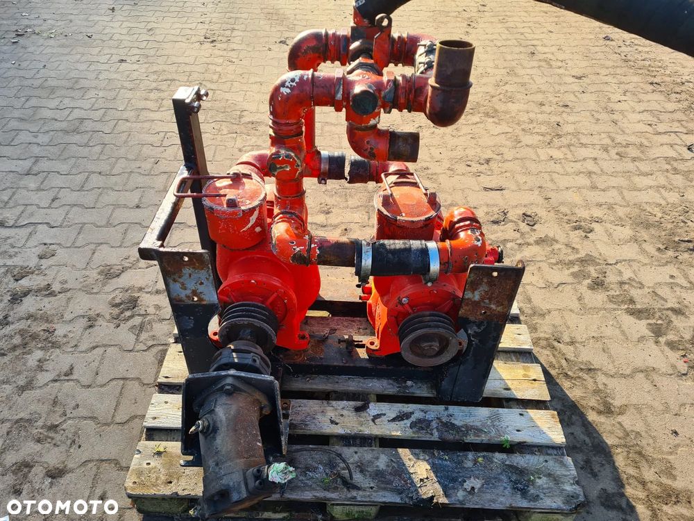 Zestaw pomp podcisnieniowych naped hydrauliczny beczka beczkowoz asenizacyjny pomapa ssaca wydmuchu - 1