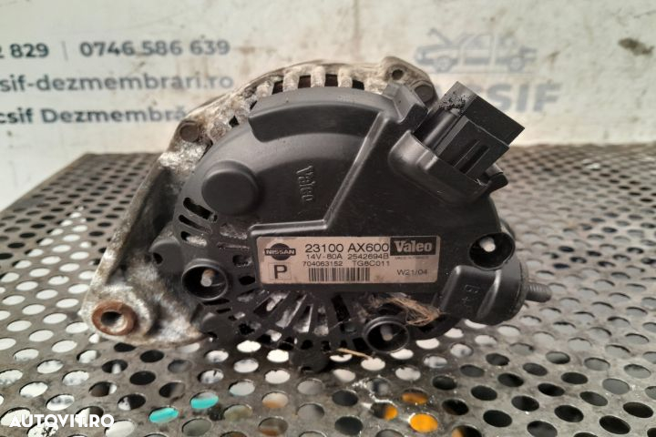 Alternator 23100AX600 Nissan Micra K12  [din 2002 pana  2007] Hatchback 5-usi 1.2 MT (65 hp) - 4
