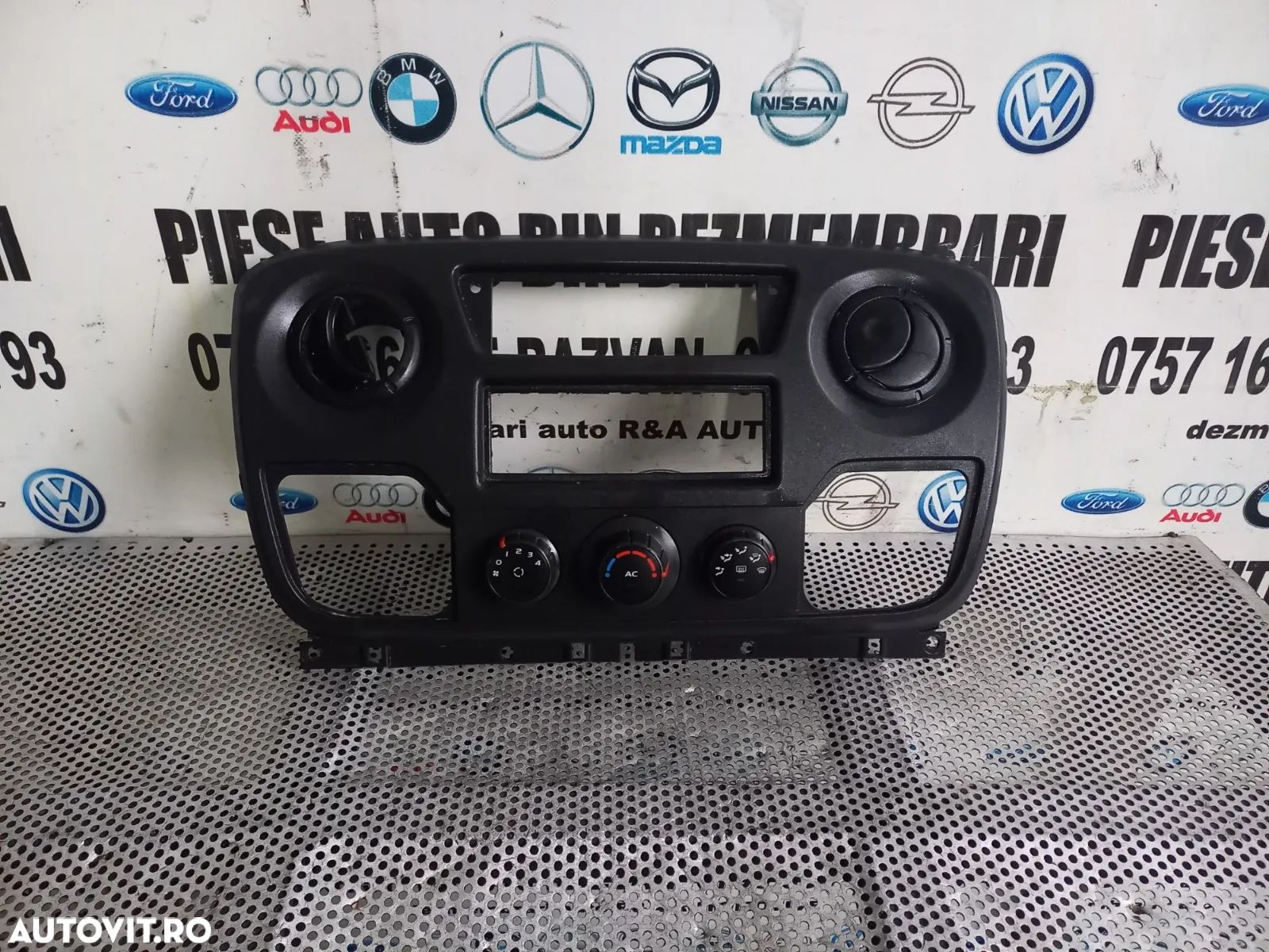 Consola Centrala Modul Comenzi Clima Grile Ventilatie Renault Master 3 Opel Movano 3 Duba/Prelata T - 1
