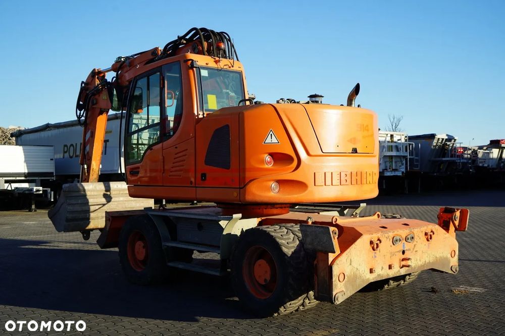 Liebherr A914 COMPACT / KOPARKA KOŁOWA / KOMPLET ŁYŻEK/ ORYGINALNY FABRYCZNY LAKIER / KLIMATYZACJA / KAMERY - 13