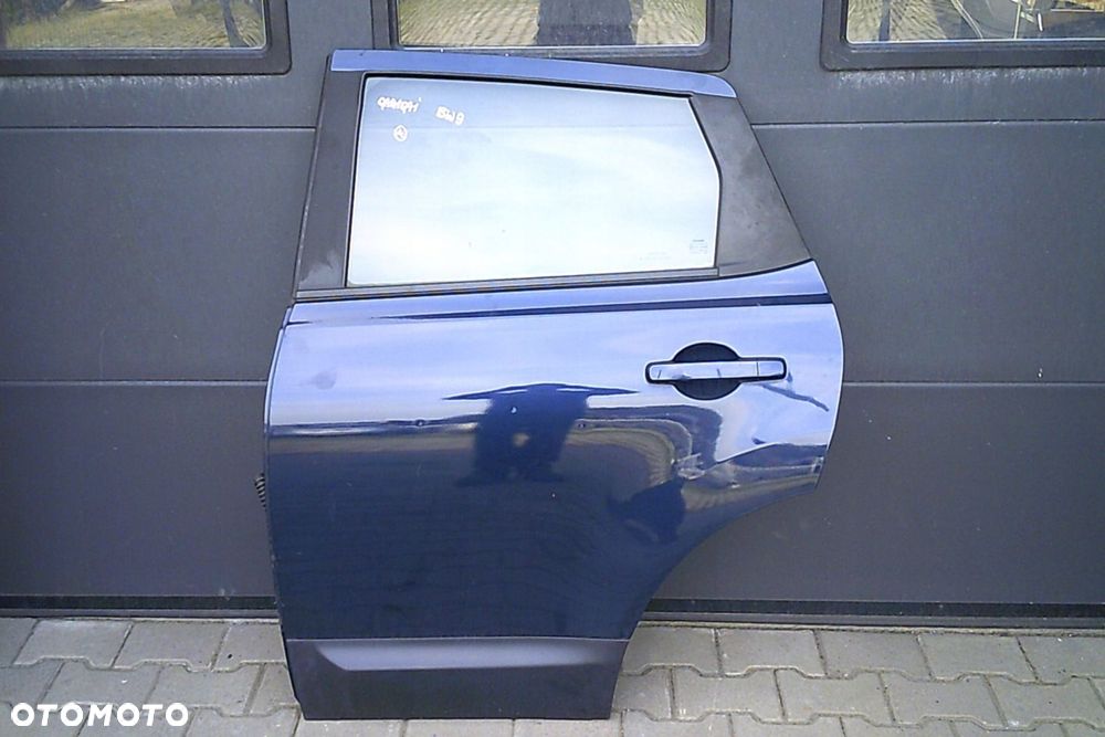 NISSAN QASHQAI J10 DRZWI LEWE TYLNE LAKIER BW9