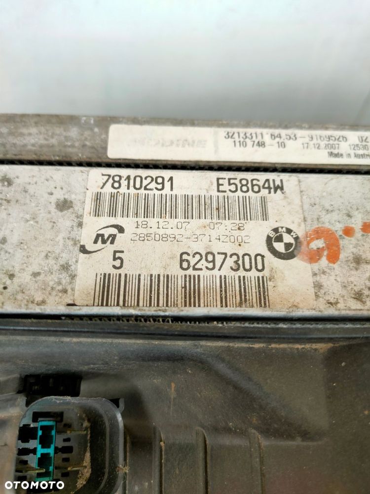 komplet chłodnic wentylator e81 e87 2.0d 7810291 - 6