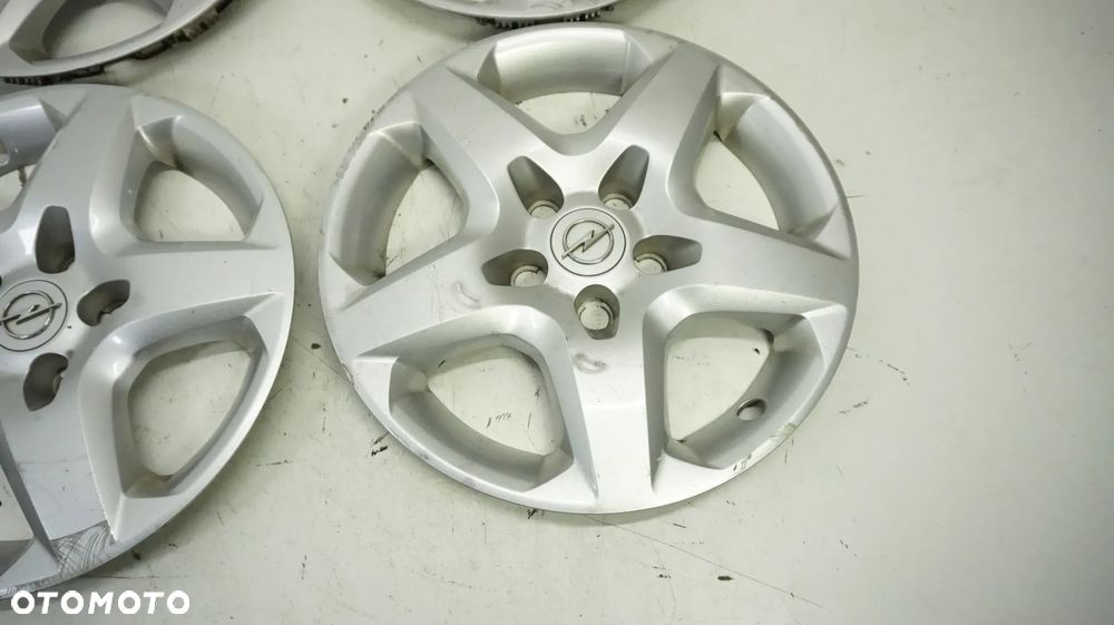 Kołpaki dekle 16 STRUKTURALNE OPEL ASTRA H MERIVA ZAFIRA 5X110 ORYGINAŁ - 5