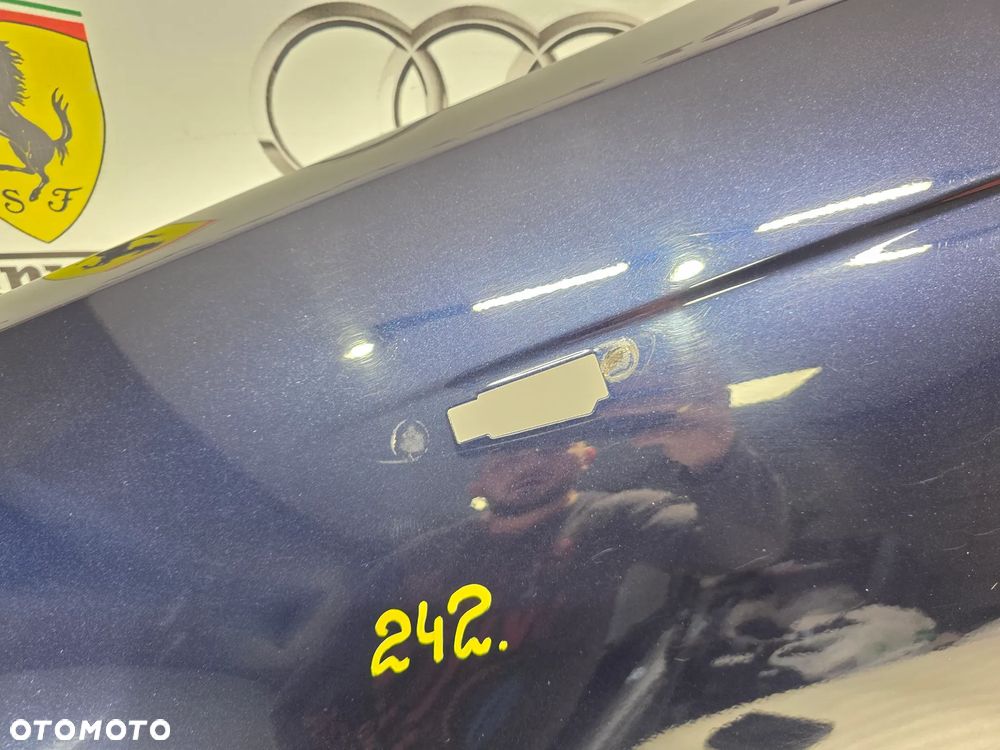 BMW E46 LIFT 01-05 BARDZO ŁADNY LEWY BŁOTNIK PRZEDNI PRZÓD BEZ RDZY KOLOR GRANATOWY METALIK NR AUKCJI BŁ242 - 6