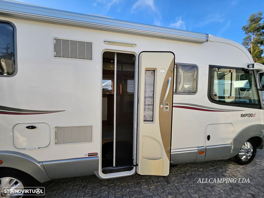 Rapido Le Randonneur 9096F CHASSIS AL-KO CAMA TRANSVERSAL/BASCULANTE - 59