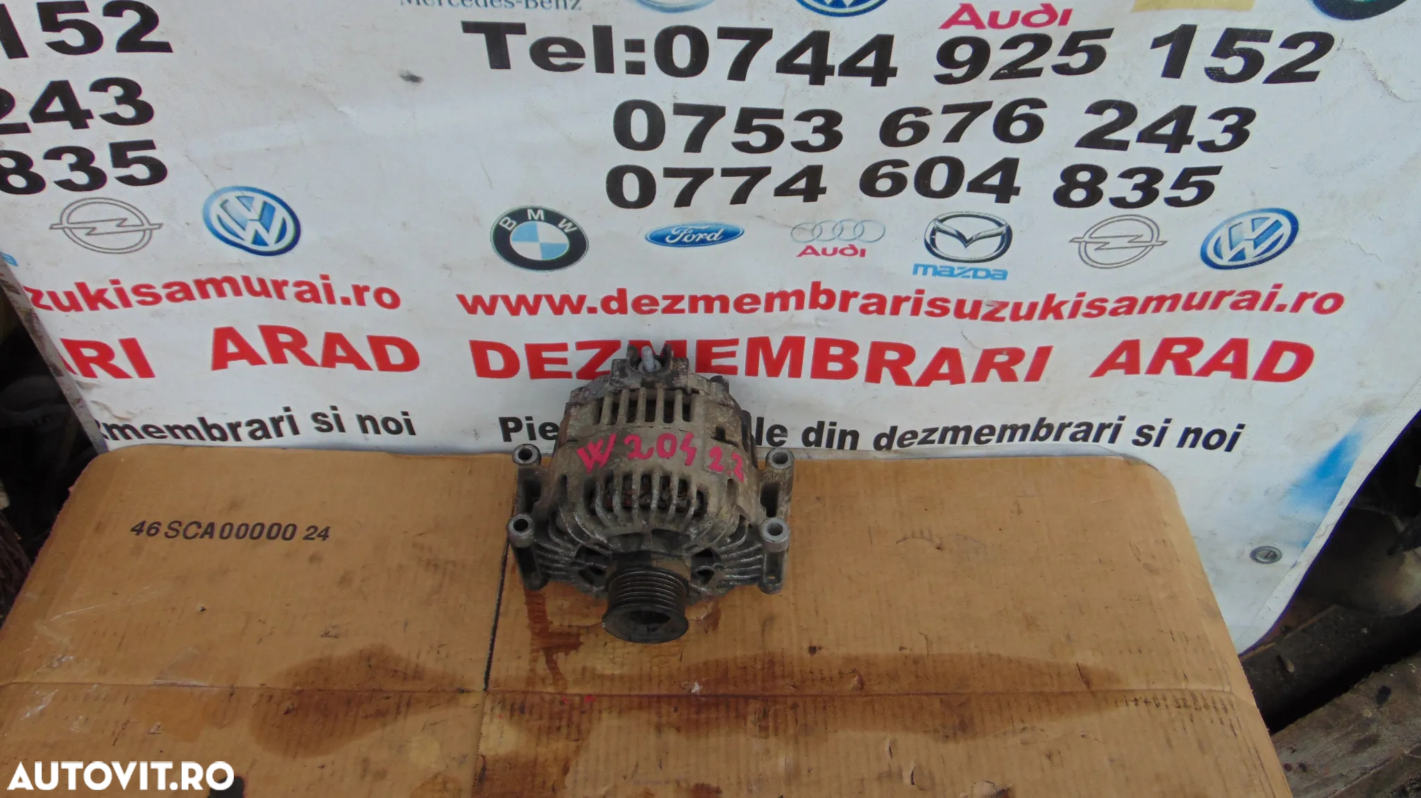 Alternator Mercedes C Class W204 E Class W212 CLA GLK W176 W246 2.2cdi vito sprinter - 9