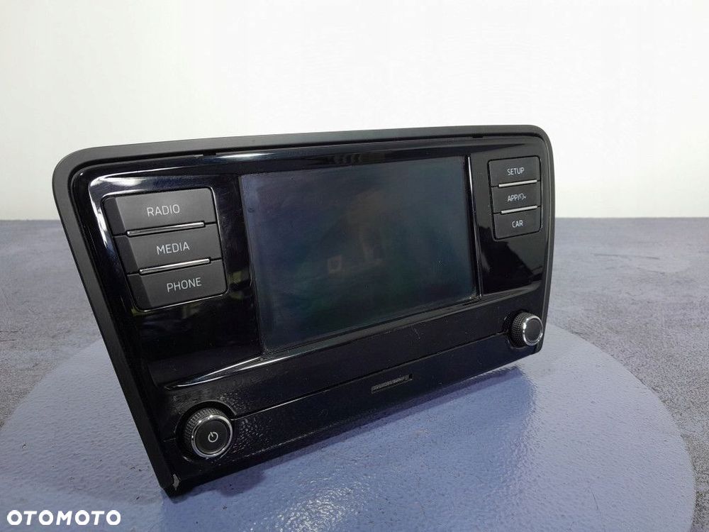 SKODA OCTAVIA III LIFT RADIO CD NAWIGACJA 5E0035871C - 2