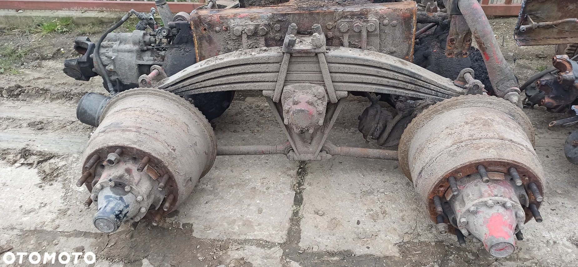 Most Mosty napędowe Wózek Scania 4 94 114 124 164 Resor 6X4 6X6 8X4 8X6 8X8 - 1