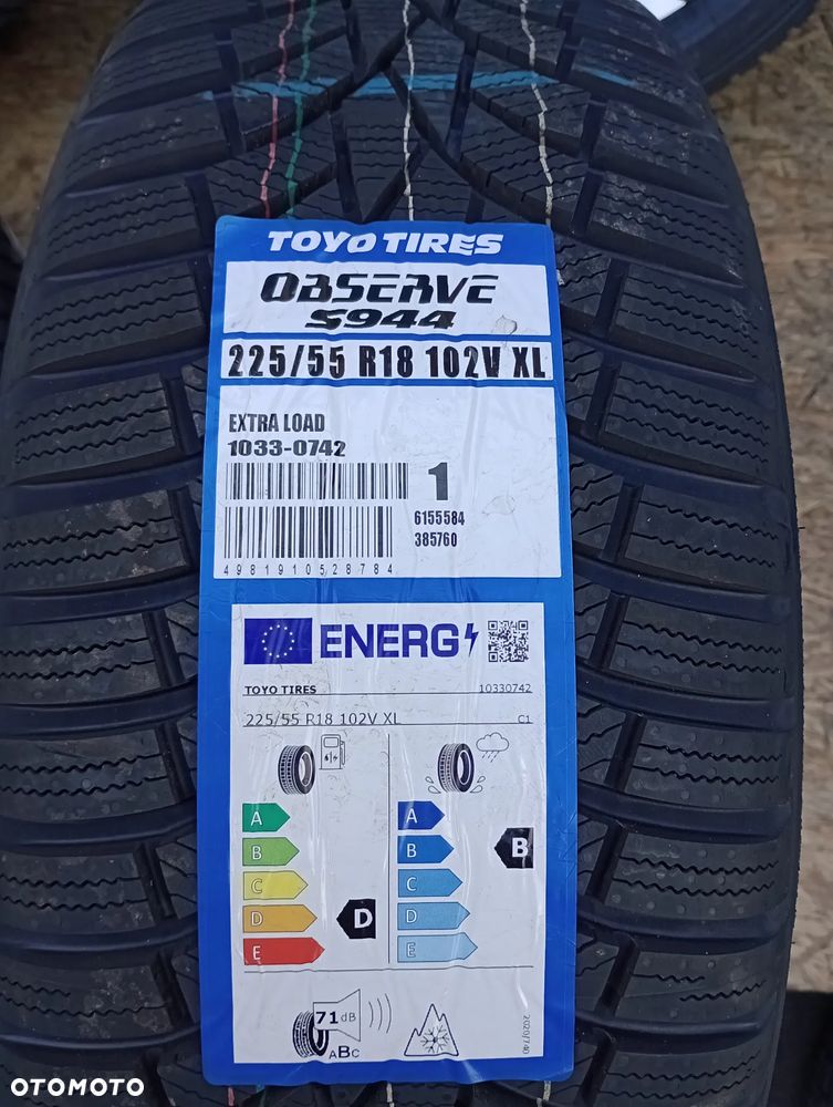 KOŁA ZIMOWE ALUMINIOWE TOYOTA C-HR 5x114 R18 7J ET35 NOWE OPONY TOYO OBSERVE 225/55 R18 102V - 11