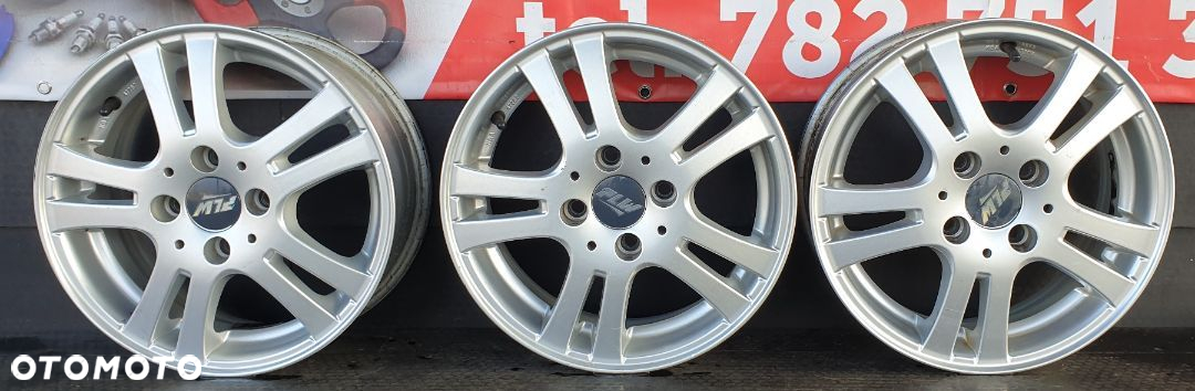 ALUFELGI FELGI ALUMINIOWE 14" 4X100 ET45 KBA47707 - 2