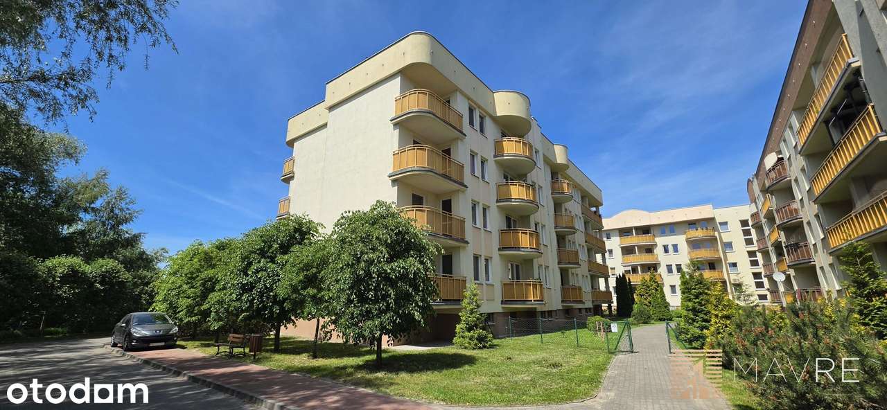2 pokoje | Balkon | Oddzielna kuchnia | Piwnica | Zamknięte osiedle