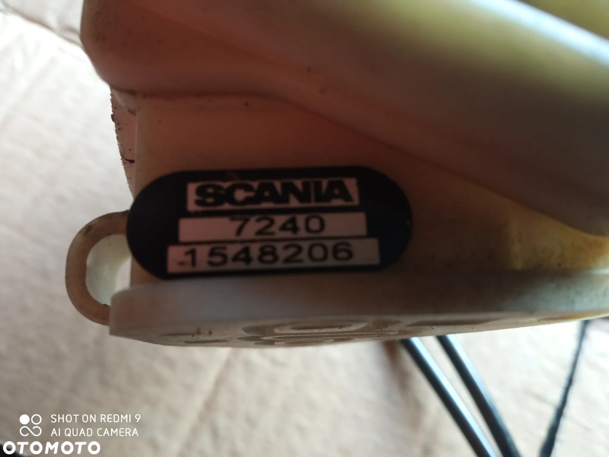 zawór manetka dźwignia hamulca ręcznego Scania R - 4