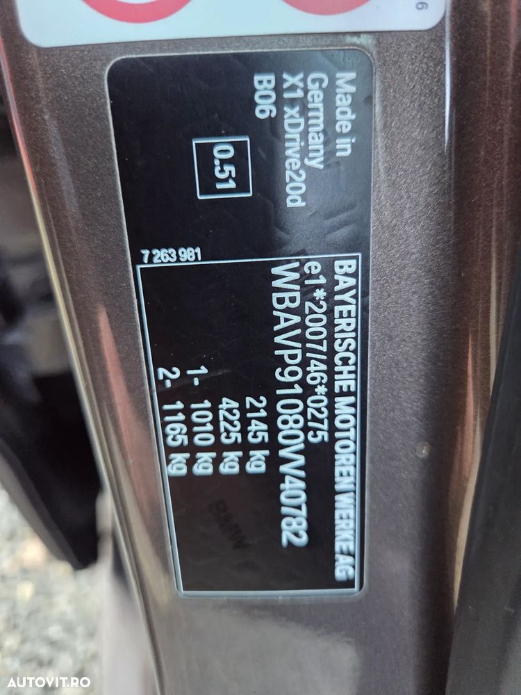 BMW X1 xDrive20d Aut. - 19