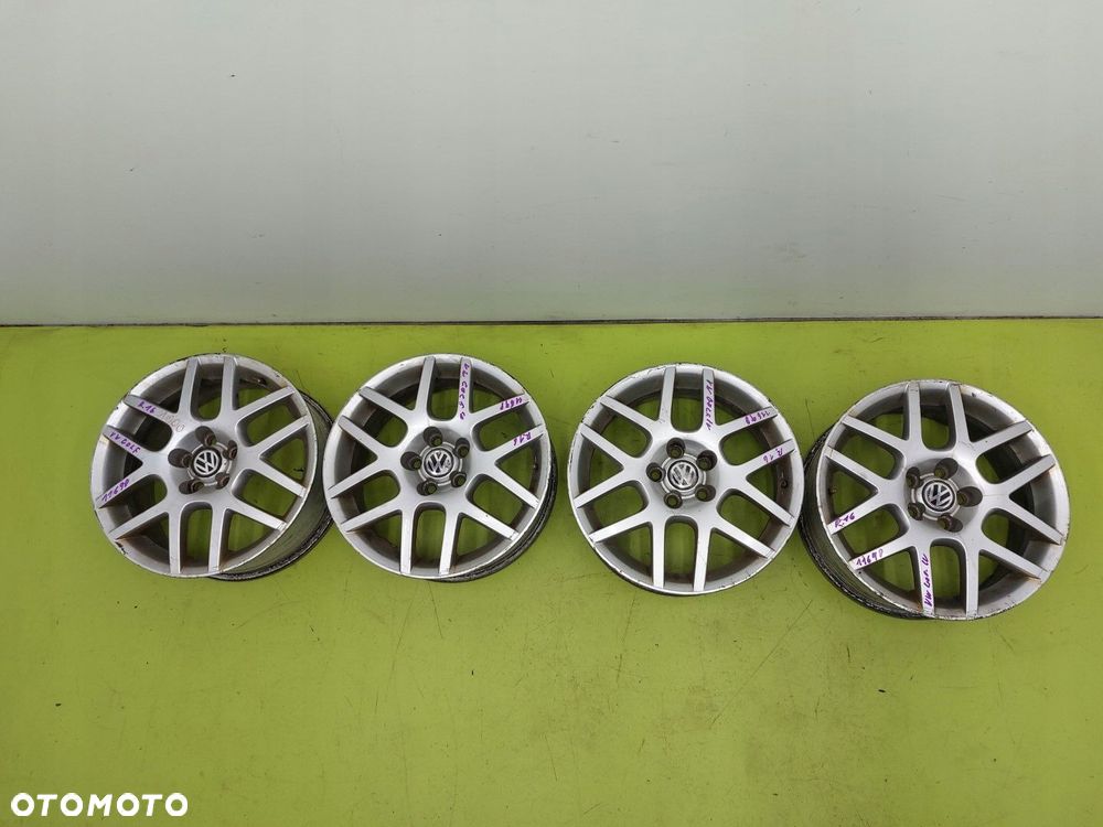 Alufelgi FELGI ALUMINIOWE SKODA VW BORA GOLF IV 97-03 6,5J 16 ET 42 5X100 - 1