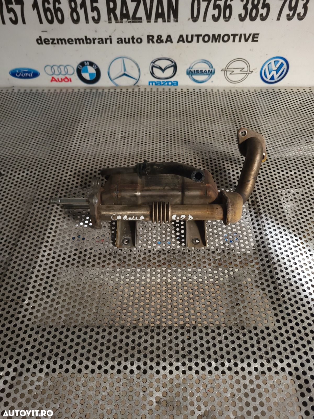 Racitor Gaze Egr Lexus IS220 An 2005-2006-2007-2008-2009-2010 2.2 Diesel Cod -0R030 Factura Si Gara - 1