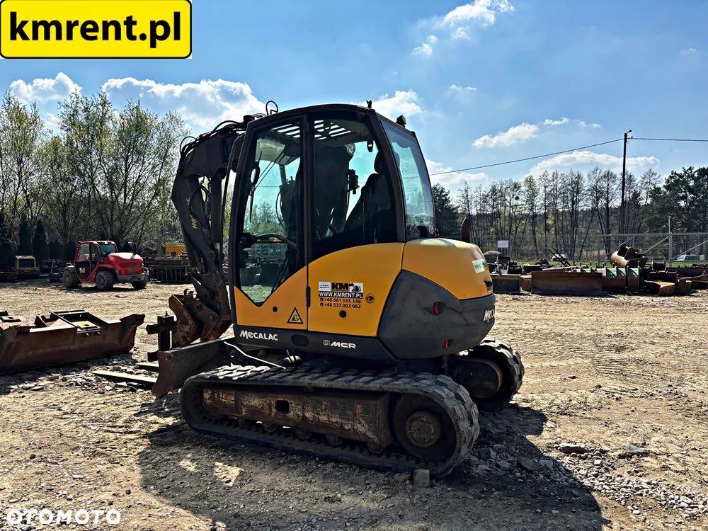 Mecalac 6 MCR MINI-KOPARKA 2014R. MTH: 2887! | 8 MCR  JCB 8055 8050 55 Z 51 Z VOLVO ECR 48 CAT 305 KUBOTA KV YANMAR VIO KOMATSU PC50 - 21