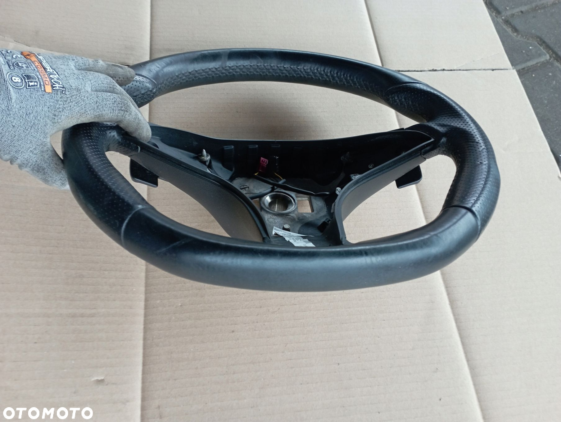 MERCEDES E KLASA W207 KIEROWNICA SKÓRA ŁOPATKI A2074601203 ŁOPATKI - 6
